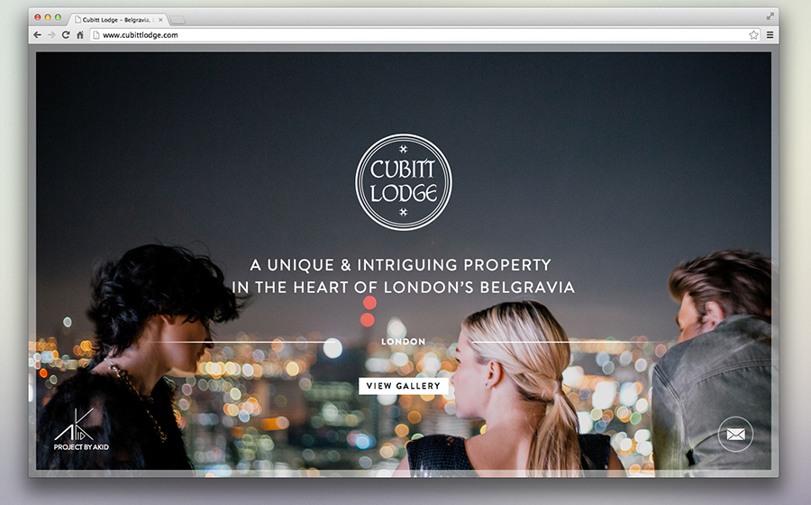 Website for Cubitt Lodge