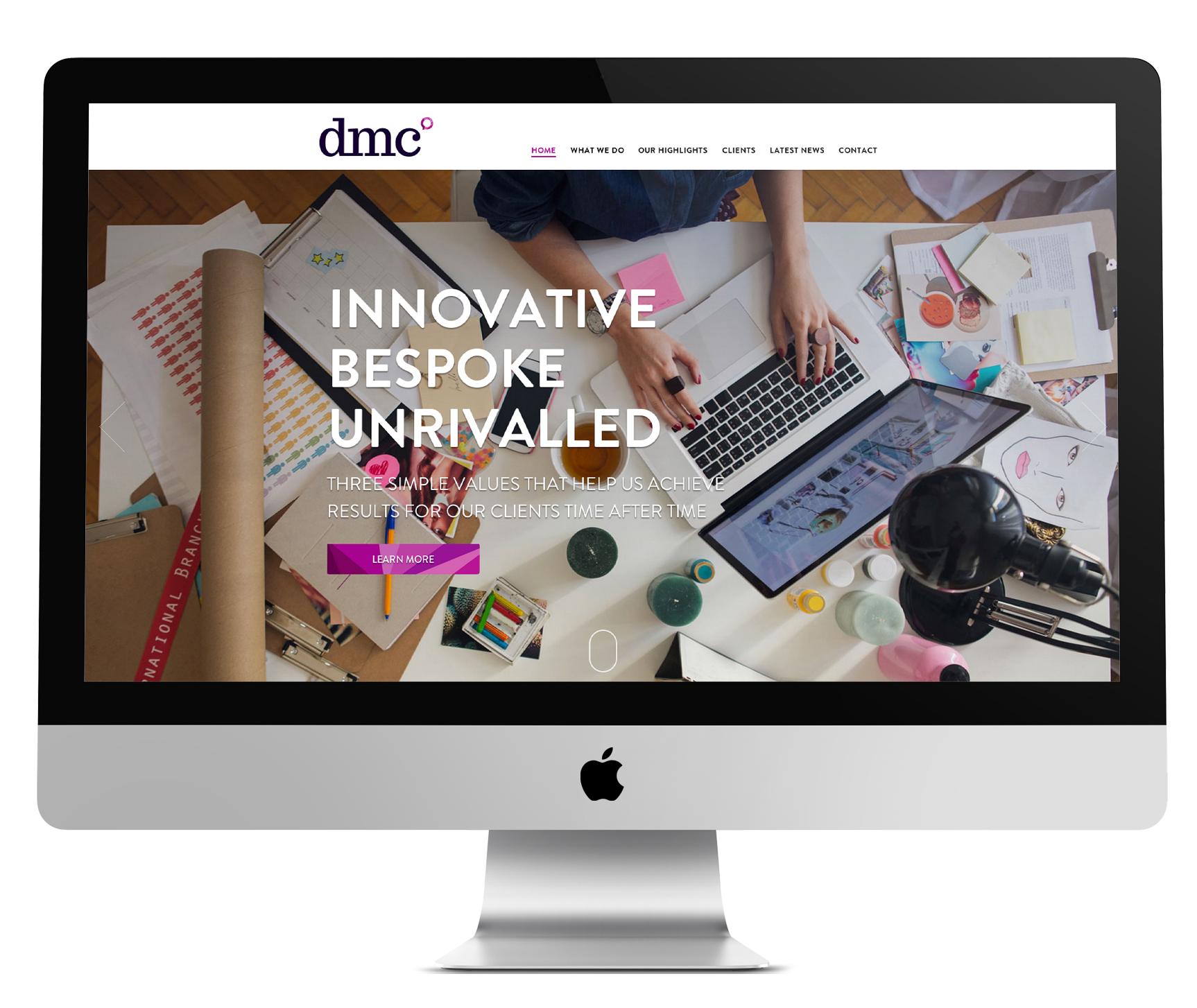 DMC PR new website