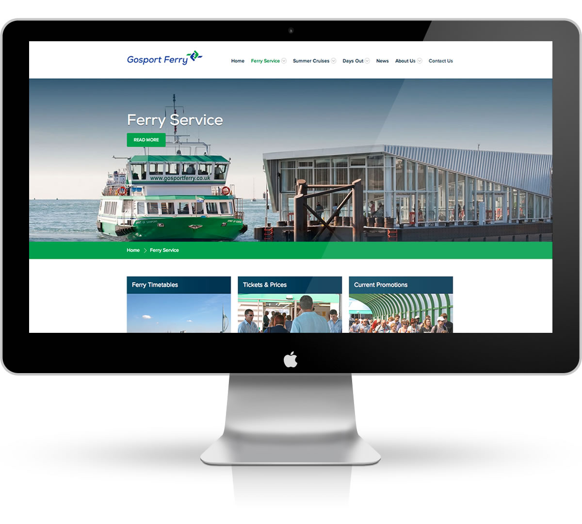 Gosport Ferry website