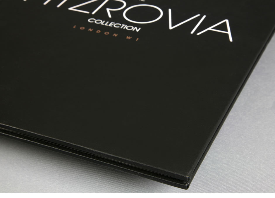 Printed marketing material for The Fitzrovia Collection