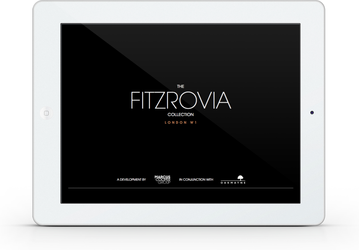 Website for The Fitzrovia Collection